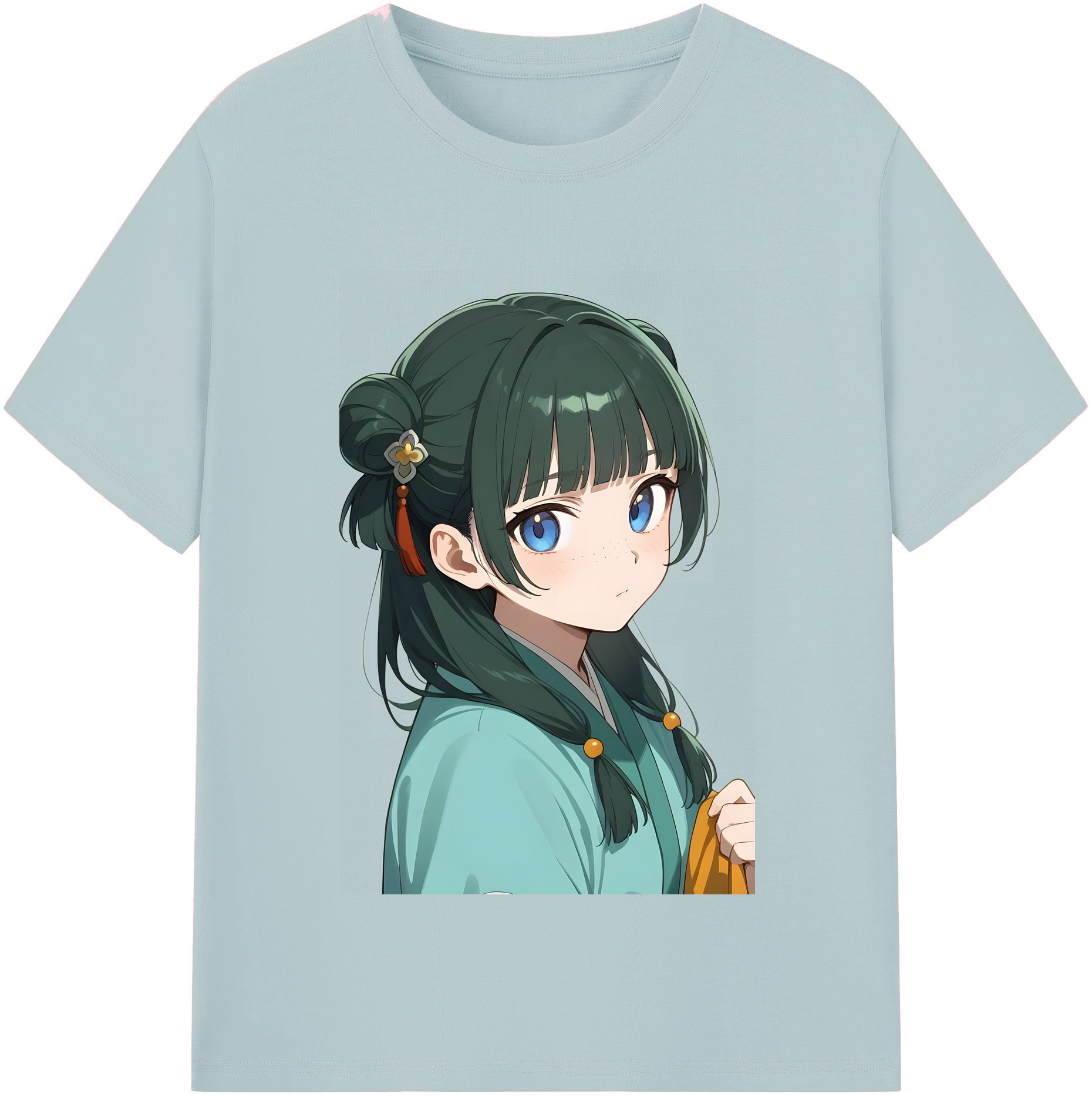 （画像用） 薬屋のひとりごと The Apothecary Diaries 綿100％半袖Tシャツ（フロントプリント）